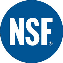 Logo NSF made with organic