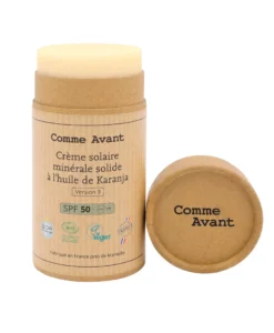 Crème solaire brut sans parfum SPF50 comme avant