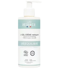 Gel crème nettoyant visage corps cheveux peaux sensibles Réjence