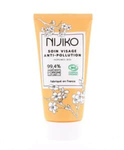 soin visage anti pollution peaux mixtes à grasses nijiko