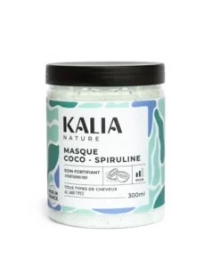 masque fortifiant coco spiruline Kalia Nature