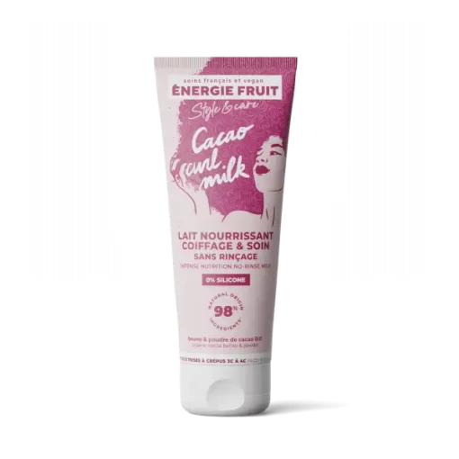 lait capillaire nourrissant cheveux frisés crépus Energie Fruit