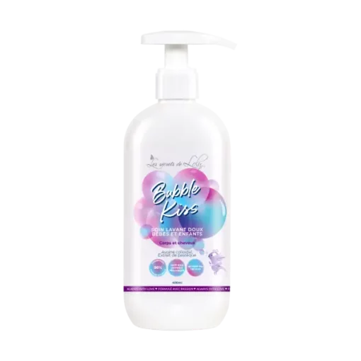 Gel lavant ultra-doux bubble kiss les secrets de loly
